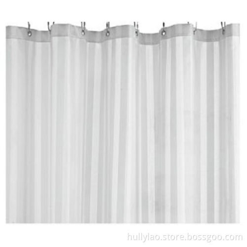Satin Stripe Shower Curtain